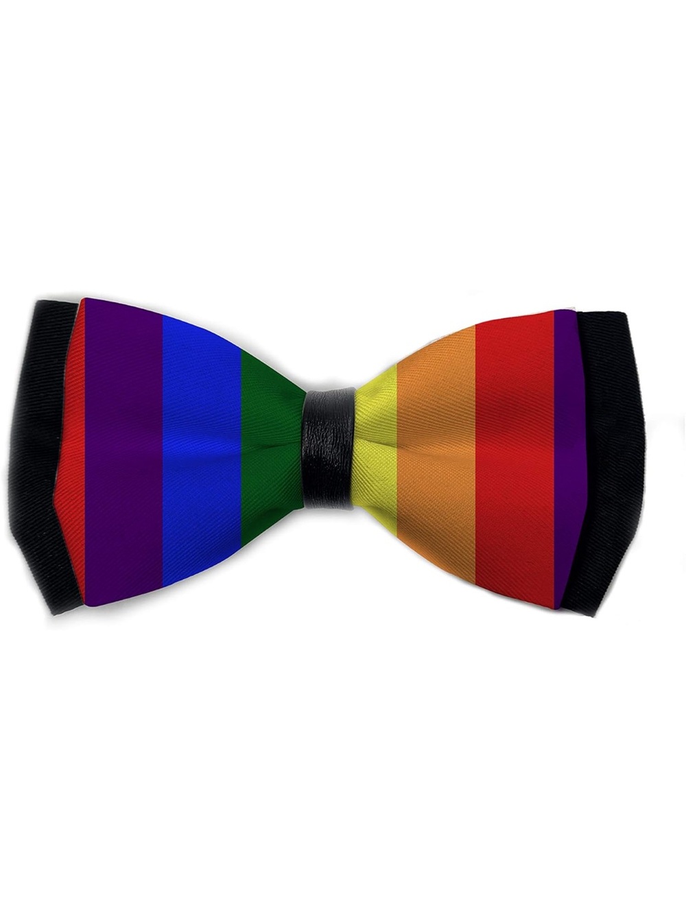 Rainbow Stripe Bow Tie - Men Accessories